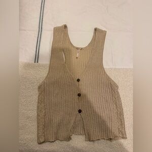 Free people gold top